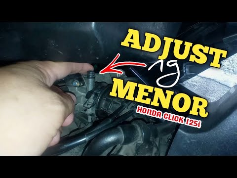Click Minor Standard Rpm PAANO MAG ADJUST NG MENOR | honda click 125i | idlE adjustment - YouTube