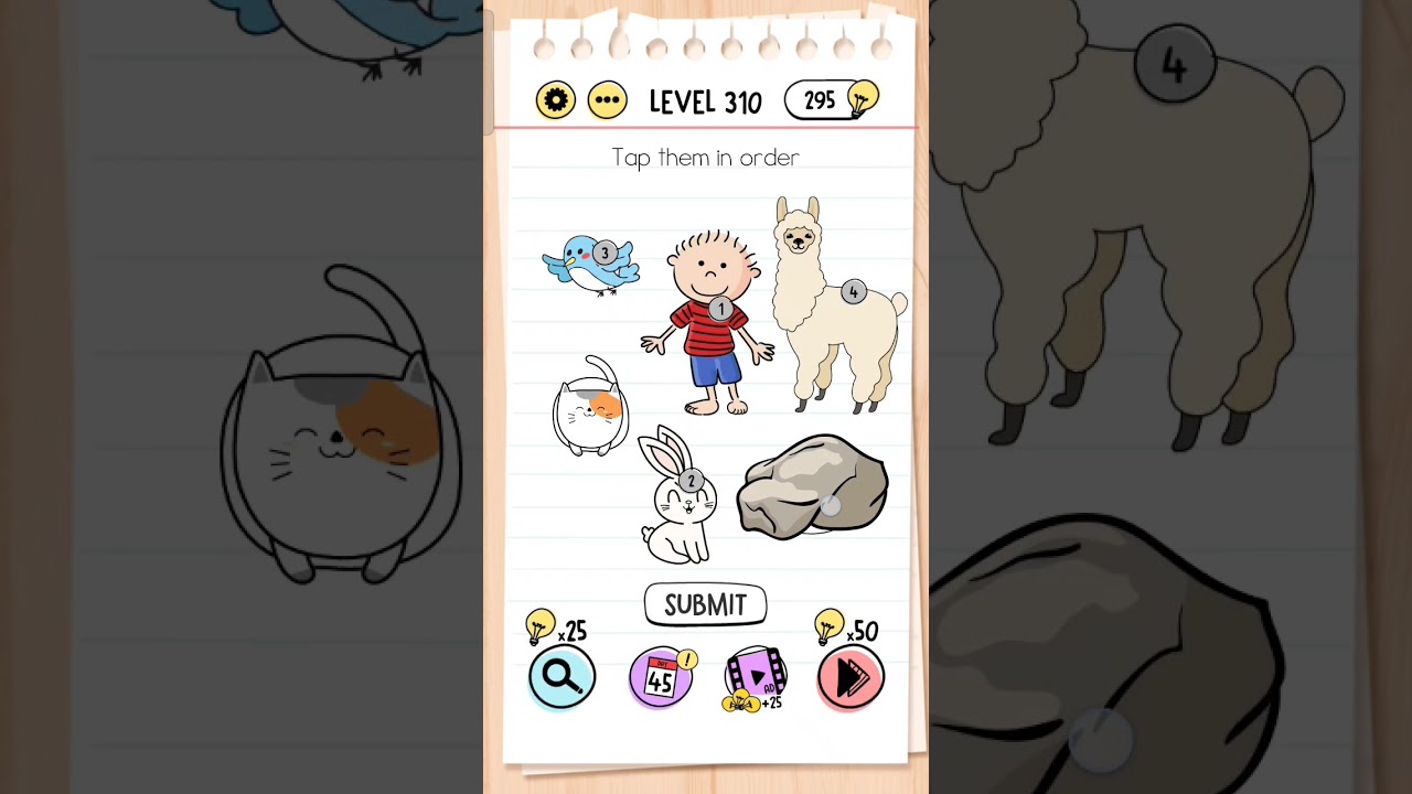 Brain Test Level 310 completed✅🔥 