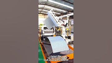 Grain Bin Rollforming Solutions / Rollforming machine for grain bin components #silo #grainbinwall