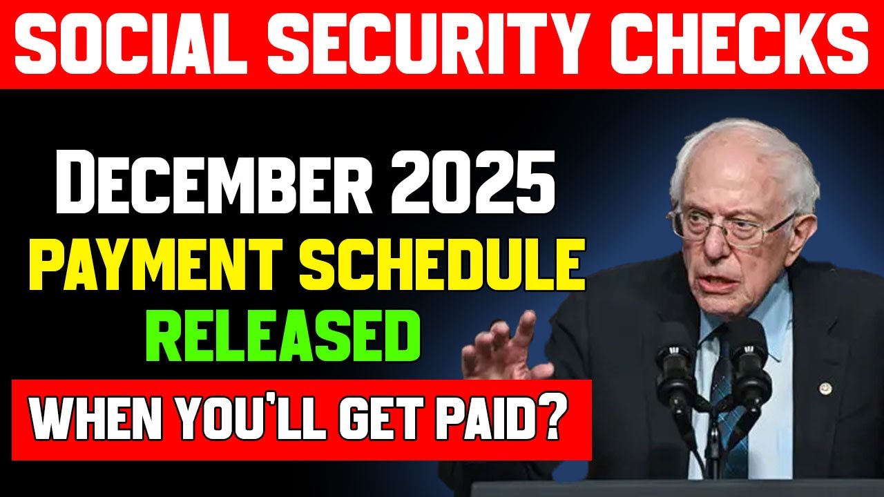 BREAKING: Social Security Checks December 2025 — Exact Payment Dates Revealed!