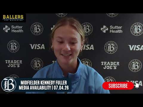 Midfielder Kennedy Fuller: Bay FC Media Availability | Training Session | 07.04.26