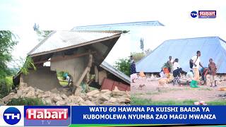 #LIVE:WATU 60WA KITONGOJI CHA NJICHA MIKOROSHONI MAGU  WAMEKOSA MAKAZI BAADAYA NYUMBA ZAO KUBOMOLEWA