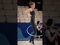 😍 Taisiia Onofriichuk taking the floor during training, precision in every movement. ✨