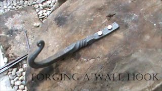 Forging a Simple Wall Hook