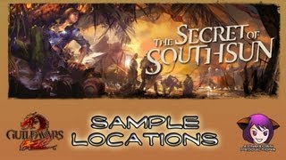 GW2 Secret of Southsun - Sample Locations