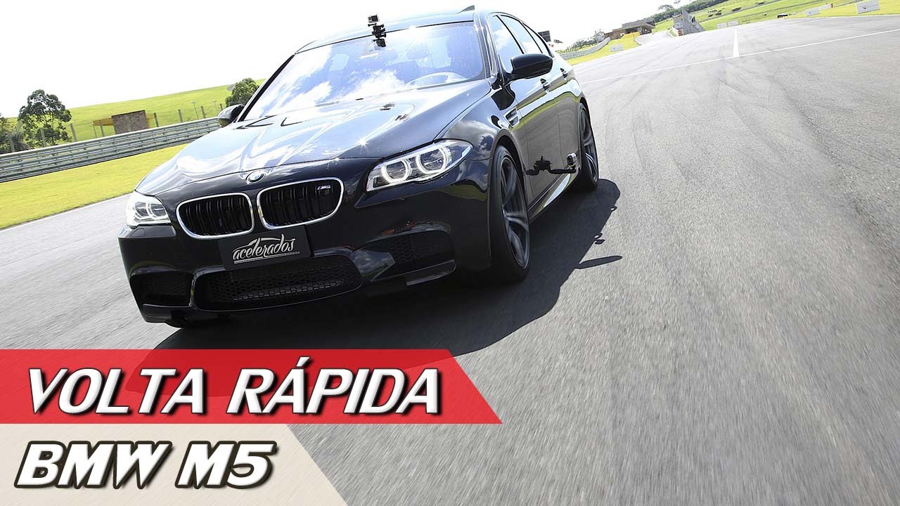 BMW M5 - VOLTA RÁPIDA COM RUBENS BARRICHELLO #63 | ACELERADOS