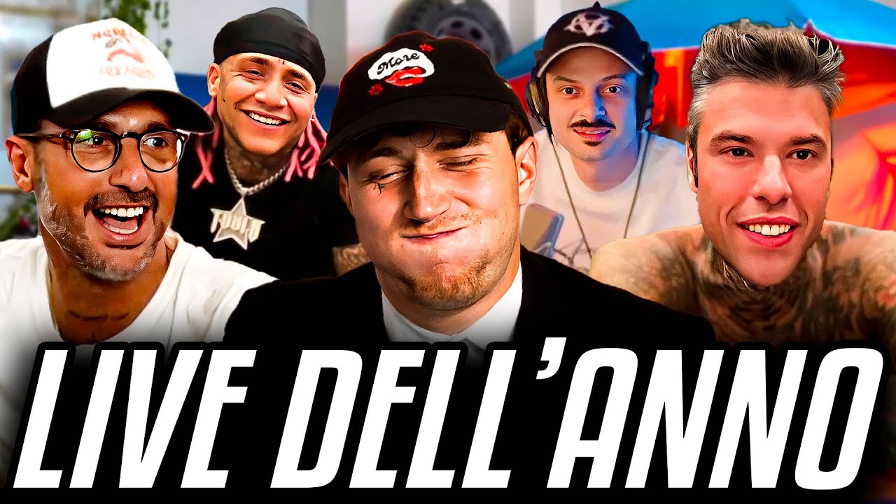 👑Fabrizio CORONA Ospite Dal Rosso Con Fedez,Rovazzi,Mr.Marra,Taxi B & Mazzei.