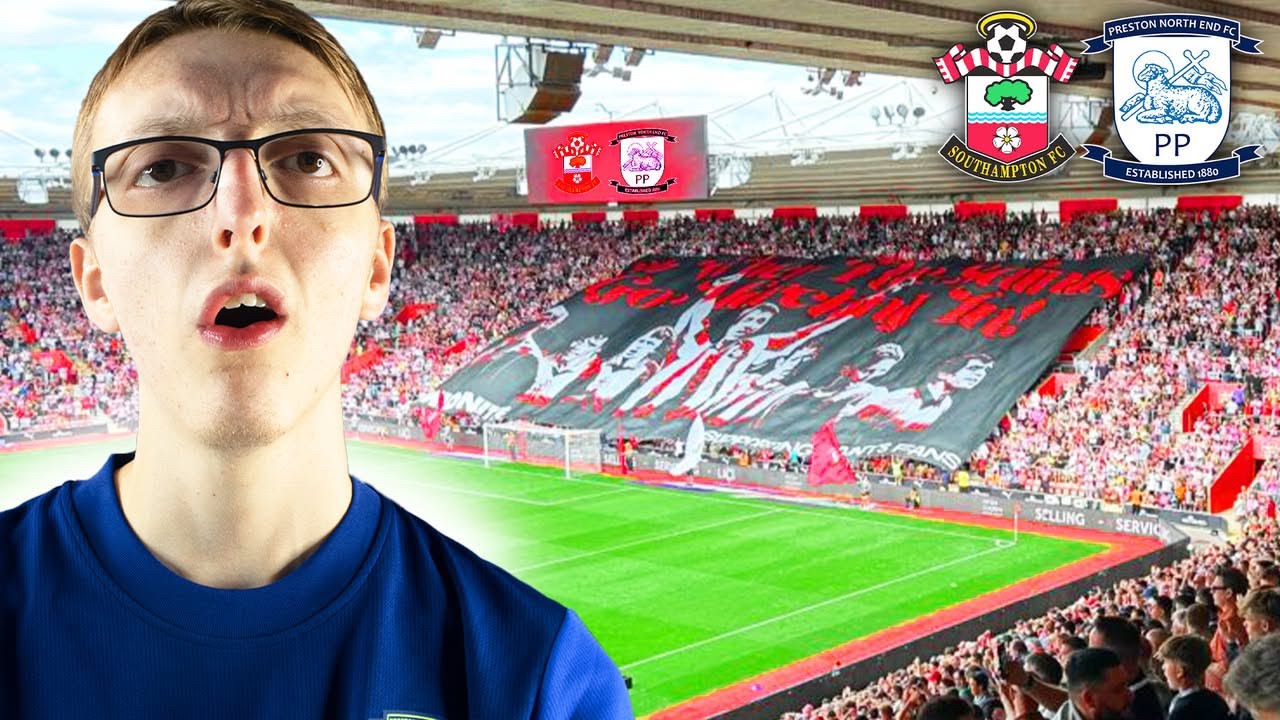*ELECTRIC* Atmosphere Away vs Southampton as Preston win 0-2!