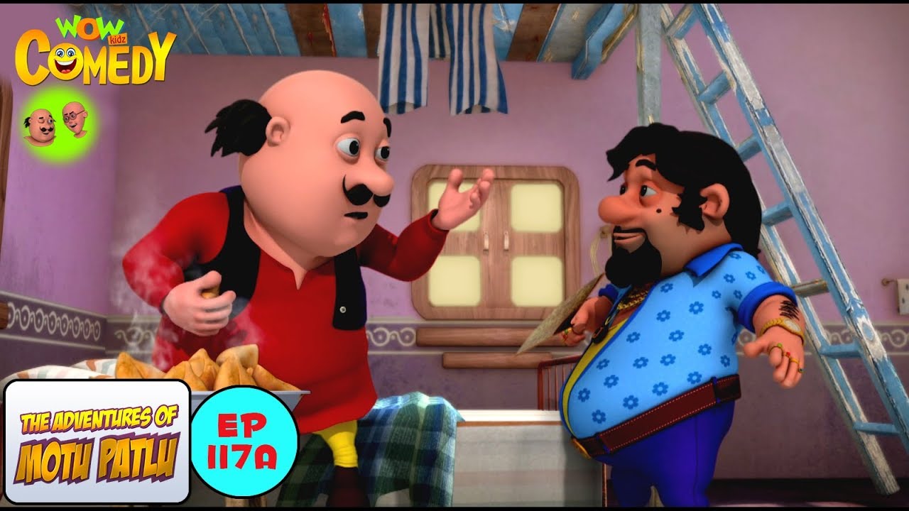 Sevak John   Motu Patlu in Hindi   3D Animated cartoon series for kids   As on Nick