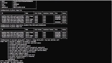 Openstack basic CLI command Configuration