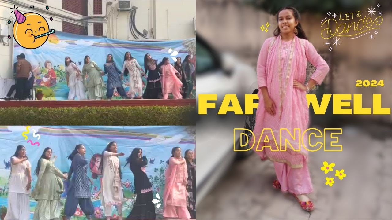 Farewell dance by Class 11th 🤍🤩| Dil Dooba | Desi Girls| You're my ...
