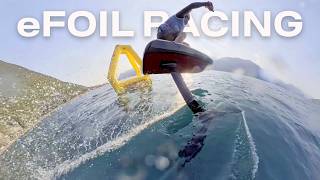 EPIC eFOIL RACING on LAKE GARDA!