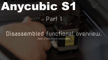 Anycubic S1 3D Printer Belt tensioner - An Y, X axis belt tightening maintenance