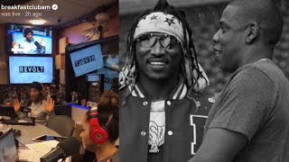 The Breakfast Club on Future Responding to Jay z 4:44 line Net Worth