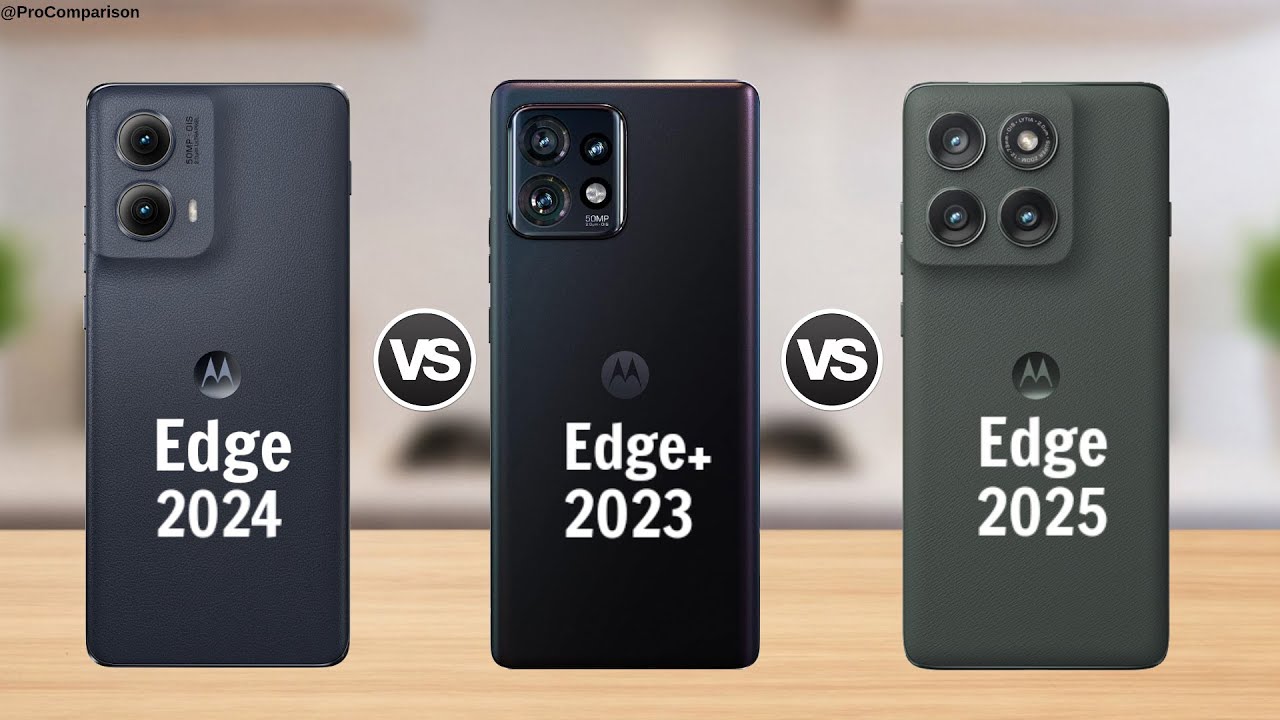 Motorola Edge 2024 vs Motorola Edge Plus 2023 vs Motorola Edge 2025 || Full Comparison