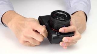 DSC-RX1 Attaching Leather Jacket Case LCJ-RXB