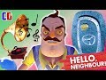 Hello Neighbor НОВЫЕ СЕКРЕТЫ ПРИВЕТ СОСЕД Замороженный глобус гитара и граммофон Прохождение АКТ 3