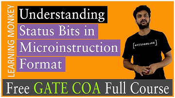 Understanding Status Bits in Microinstruction Format || Lesson 42 || Computer Organization ||