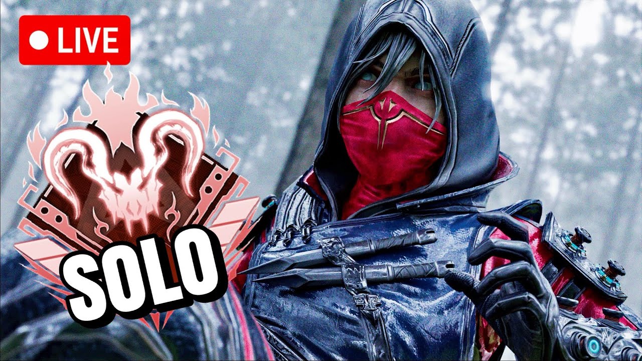 🔴 APEX LEGENDS SOLO QUEUE RANKED ROAD TO PREDATOR LIVE STREAM - YouTube