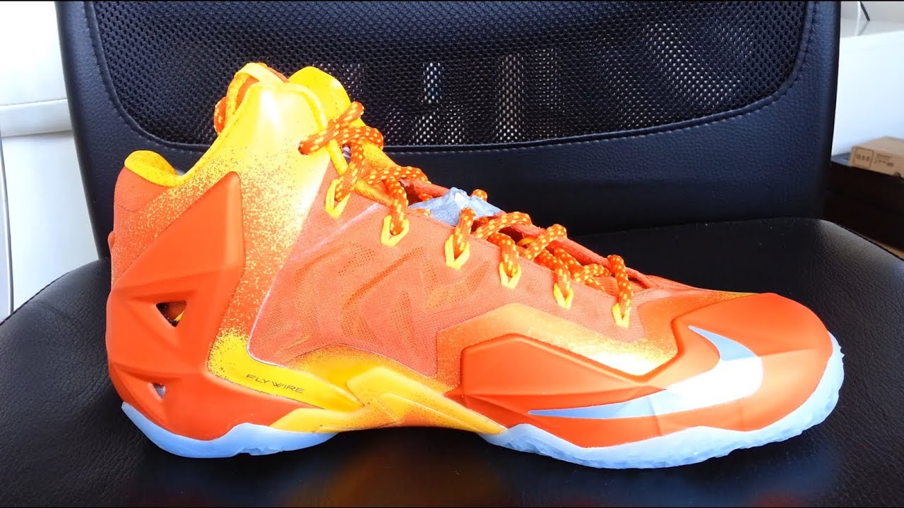 nike lebron xi 11 preheat forging iron [SneakerReseller.com] - YouTube