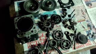 MOTO R155: ENGINE DAMAGE FROM OVERHEATING | MGA PIYESANG NASIRA AT PINALITAN | Don Albiza