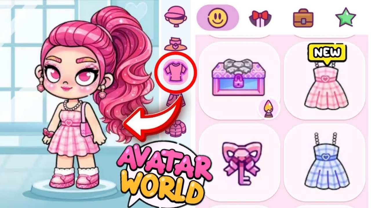 NEW!✨ UNLOCK the CUTE PINK COLLECTION SUPER SECRETS in Avatar World 🛍️PAZU #avatarworld 