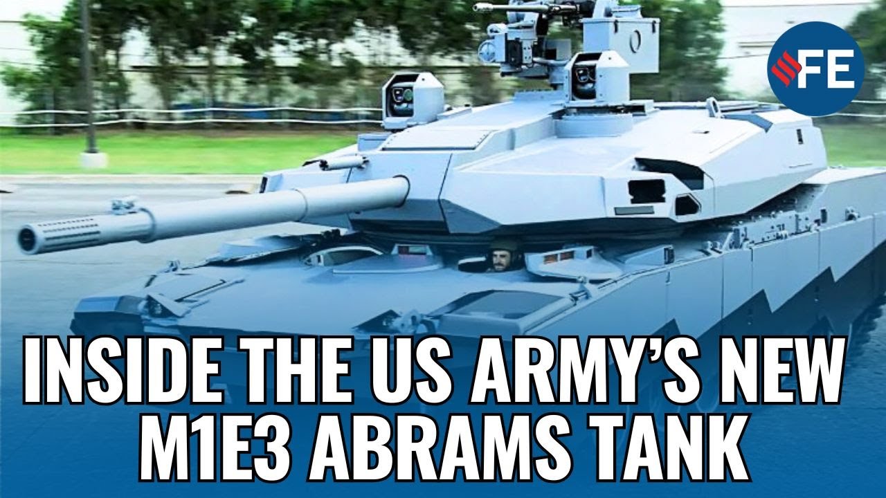Армия США представила танк M1E3 Abrams с искусственным интеллектом, гибридным двигателем и технол...