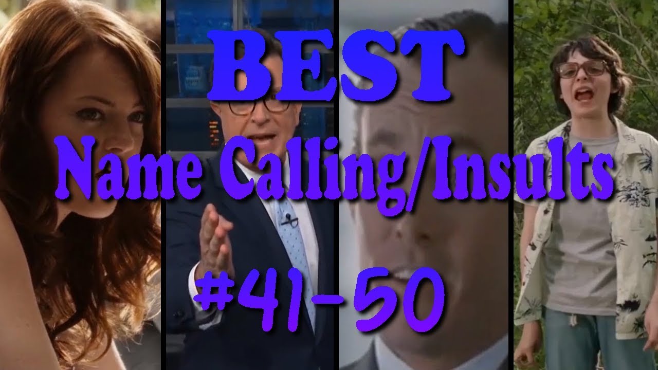 BEST OF EPIC NAME INSULTING (#41-50) Best Name Calling - YouTube