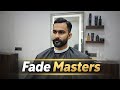 Sharp Side Part Fade with Styled Mustache | Modern Barber Look 2026