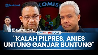[FULL] Karier Ganjar 'MATI' seusai Kalah Pilpres, Pengamat: Nasibnya Tak Jelas, Kayak Layangan Putus