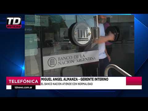 MIGUEL ALMANZA EL BANCO NACION ATIENDE CON NORMALIDAD 16 10 20