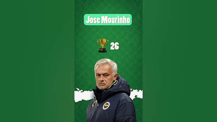 10 Managers With the Most Trophies #shorts