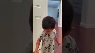 Poop prank on my one year old 🤣😭 #shorts