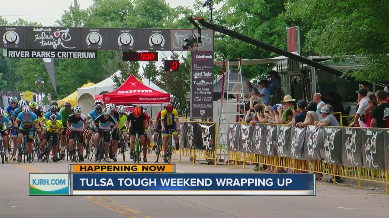 Athletes, spectators take to Cry Baby Hill for Tulsa Tough YouTube