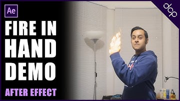 Fire Hand Adobe After Effects - DEMO