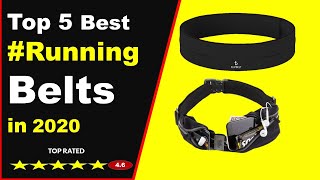 Top 5 Best Running Belts in 2020 (Buying Guide)