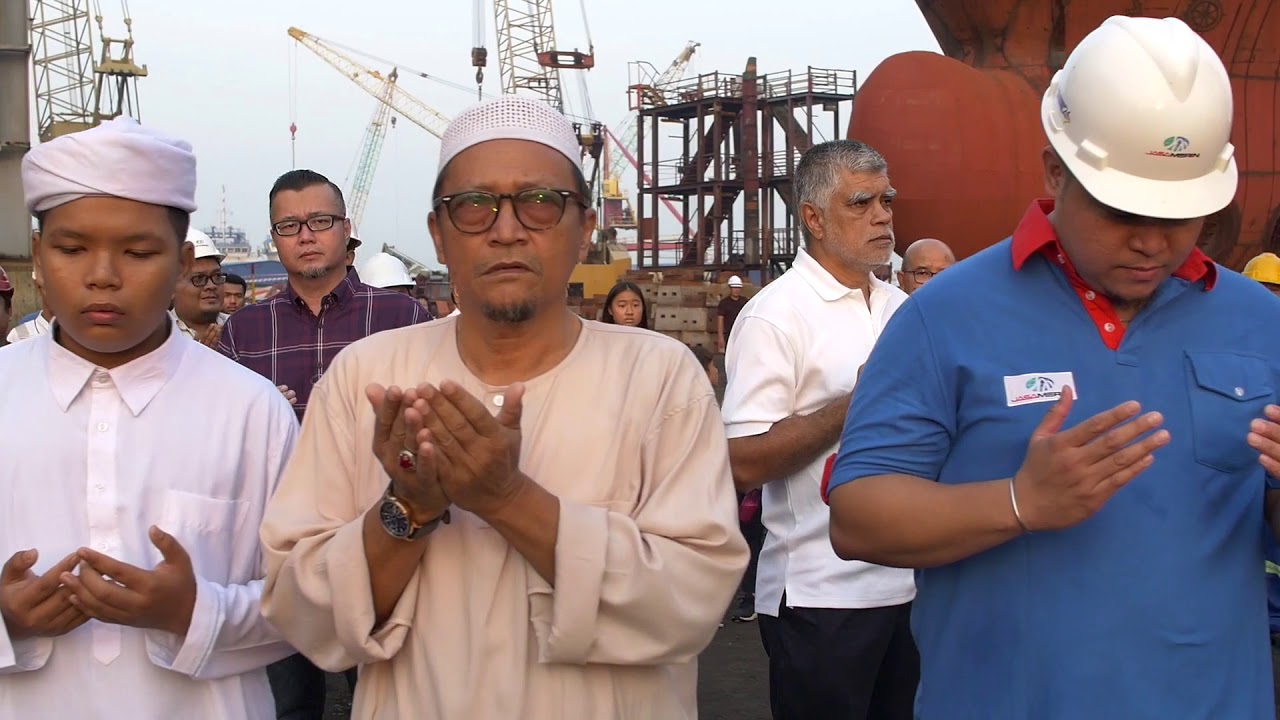 Muhibbah Marine Engineering S B Launching Of Jm Sutera 8 Full Edit Youtube