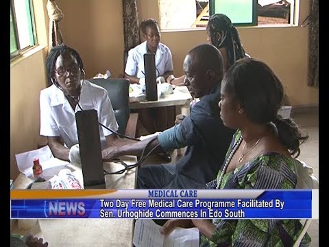 benin city to lagos flight Two days free Medical Care Programme facilitated by Sen. Urhoghide commences