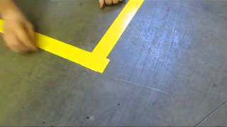SafetyTac - How to Lay Tape and Make corners
