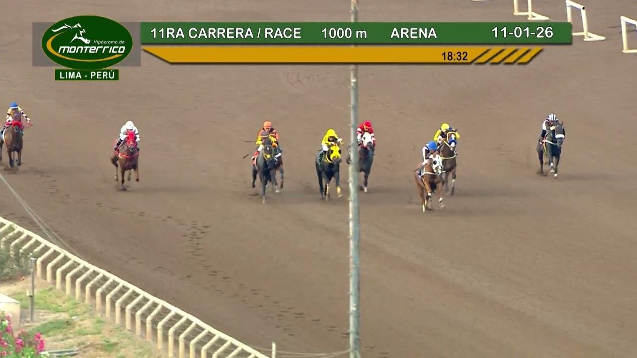 Hipódromo Monterrico  - 11va Carrera 11 Enero 26