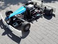 Demonstration for the cooperation of automated car and traffic light using autonomous gokart