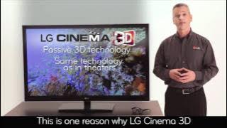 LG CINEMA 3D TV