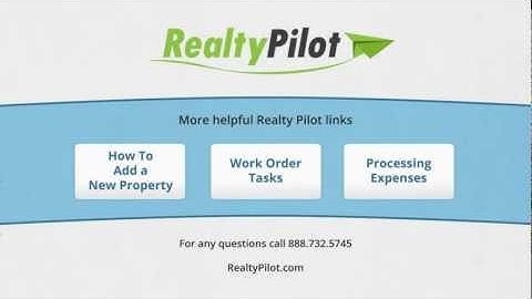Realty Pilot How to Add a New BPO