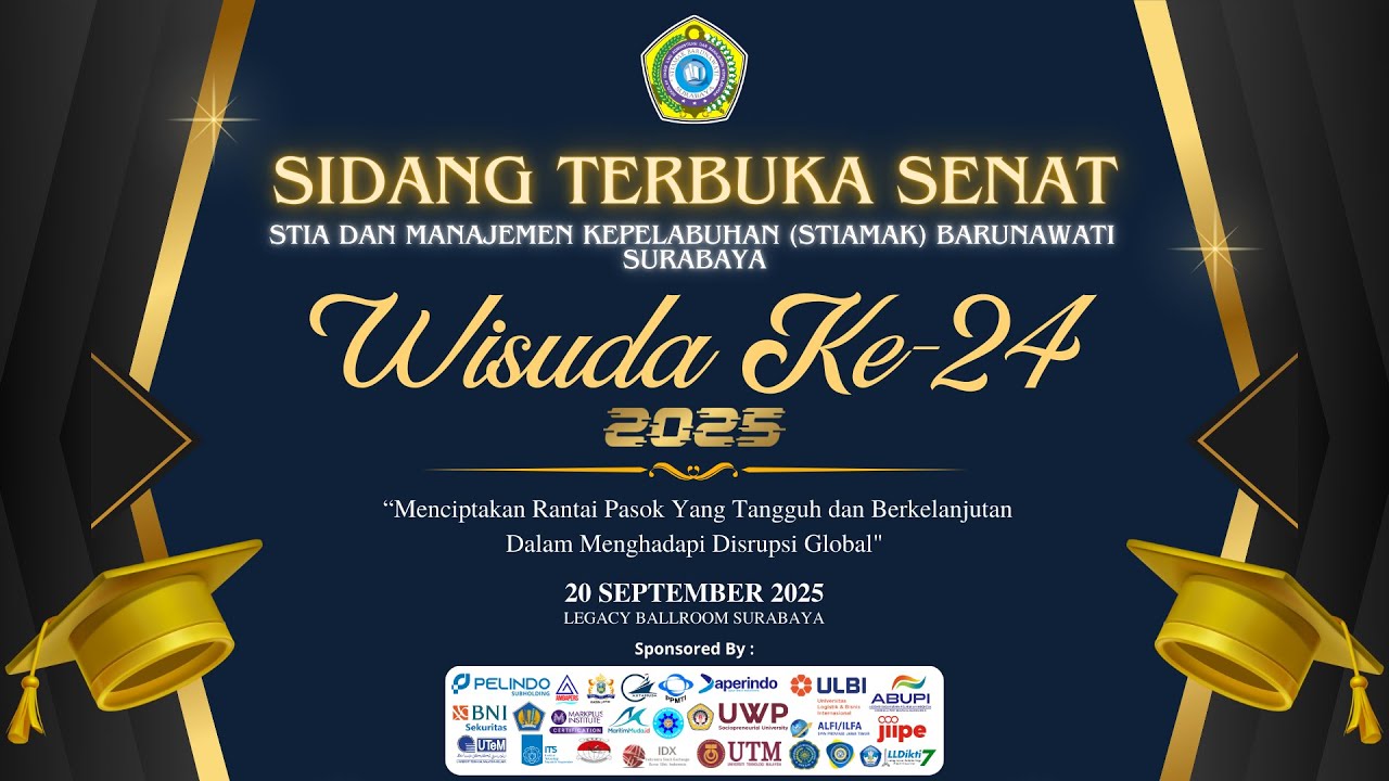 WISUDA STIAMAK BARUNAWATI SURABAYA20 SEPTEMBER 2025