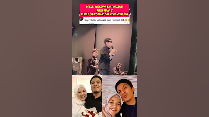 Desta panggil nama Natasha Rizky saat konser bersama Band Popstar, Netijen berharap Desta Caca Rujuk