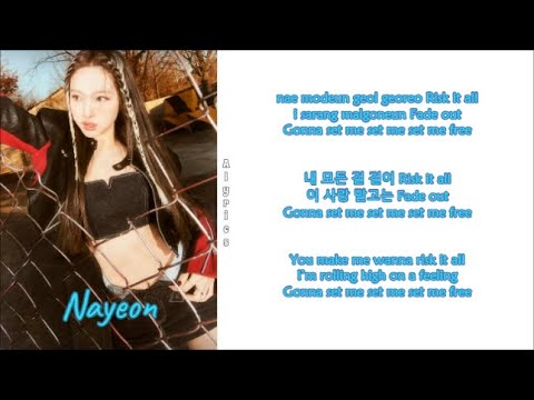 TWICE - SET ME FREE (Rom-Han-Eng Lyrics) Color & Picture Coded
