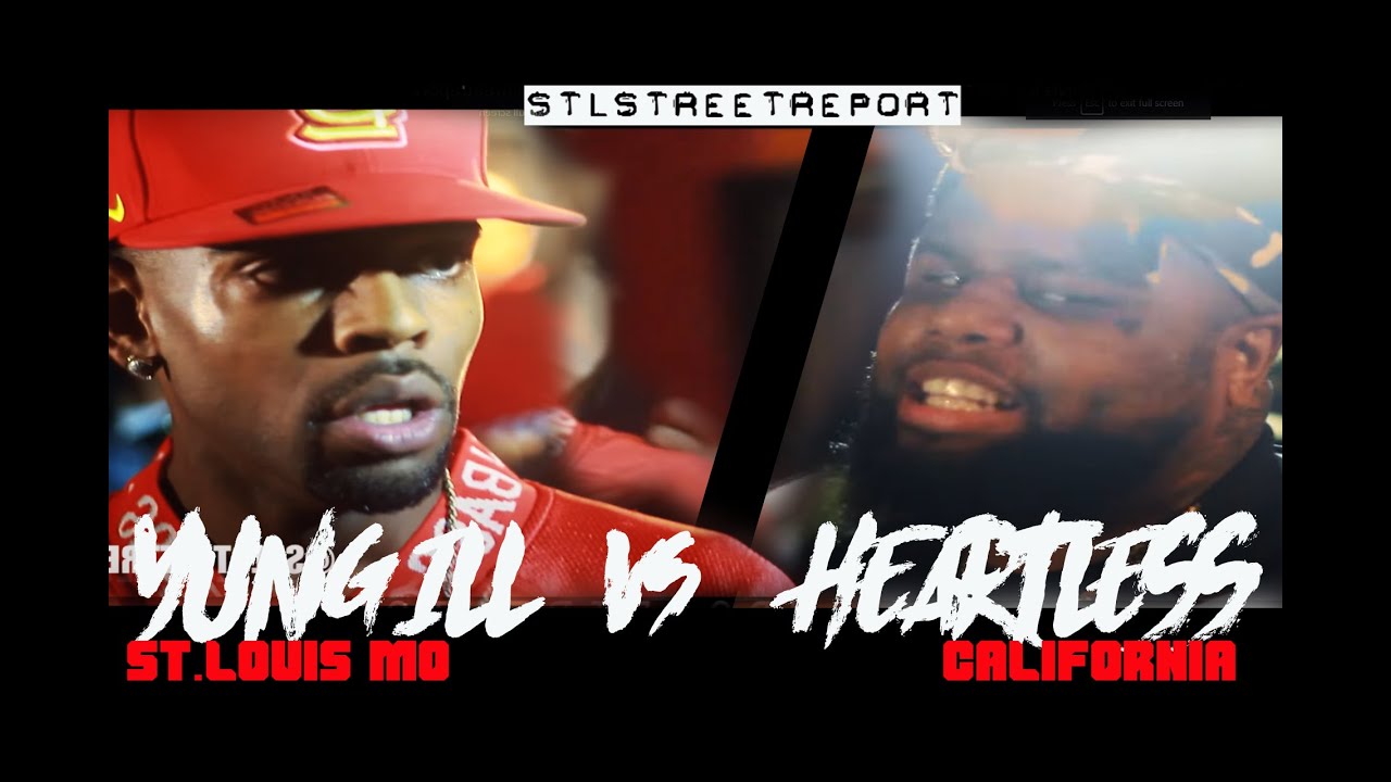 **[ YUNG ILL vs HEARTLESS] Full 3rd Battle hosted by [Aye Verb] @stlstreetreport