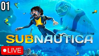 Diving into SUBNAUTICA for the first time!