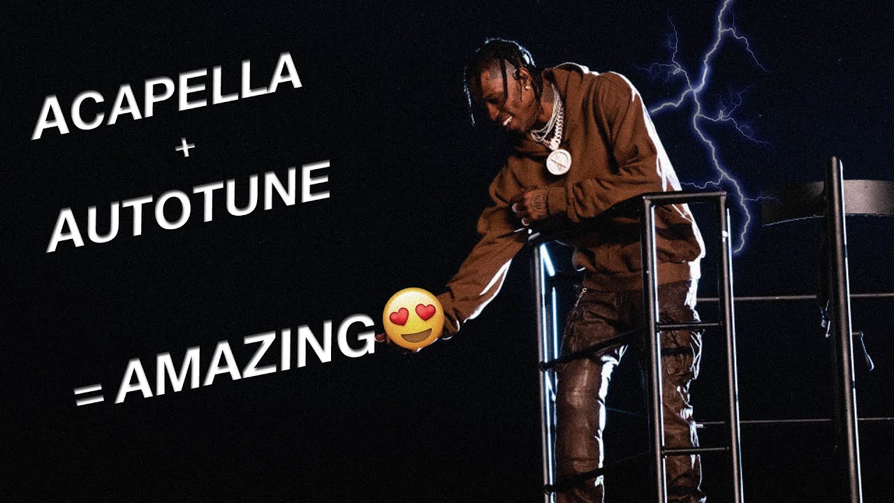 travis scott sings ACAPELLA *VOCALS only* (its beautiful...)