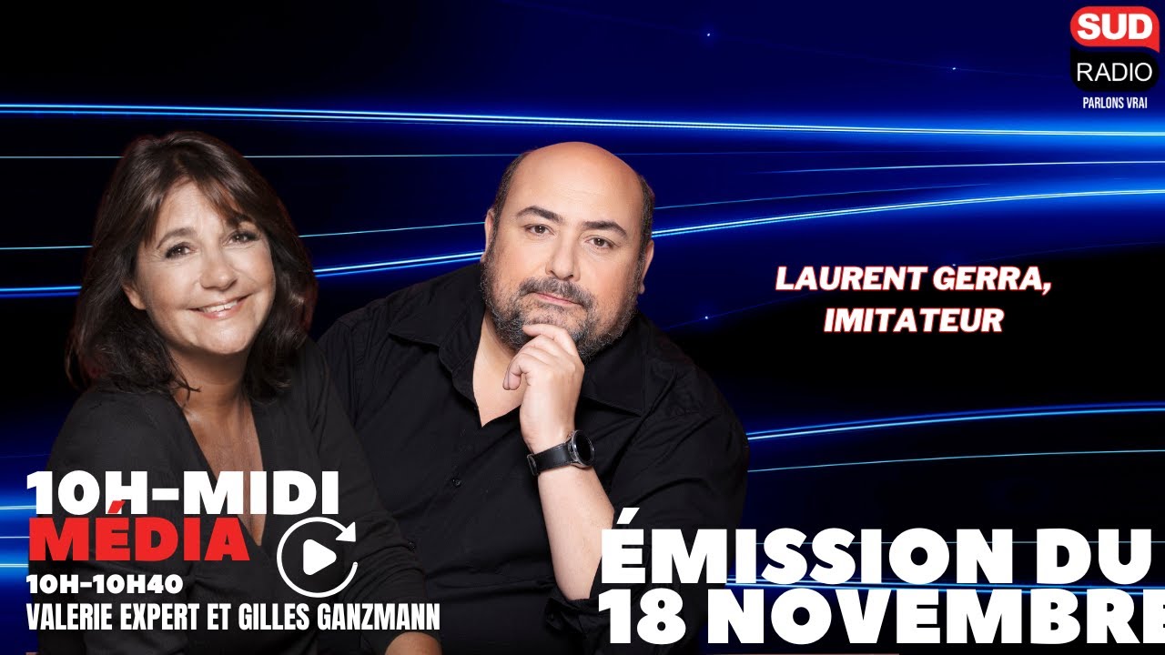 Laurent Gerra est l'invité de l'émission média du 18 novembre 2024